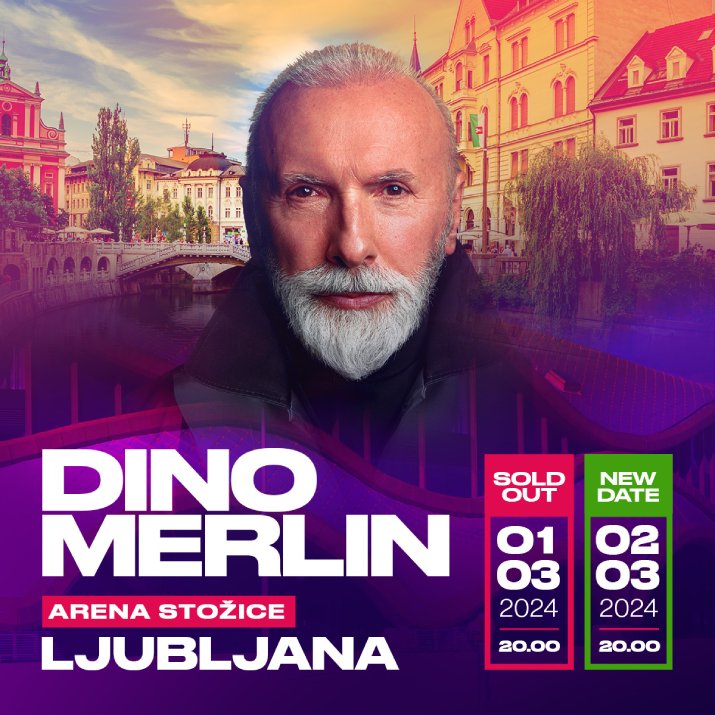 DINO MERLIN - ARENA STOŽICE 2. koncert