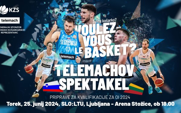 SLOVENIJA : LITVA, košarka