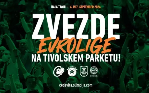 Zvezde Evrolige na Tivolskem parketu!