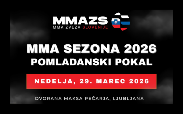 FIGHT CARD – 1. KOLO DRŽAVNEGA PRVENSTVA MMA ZVEZE SLOVENIJE
