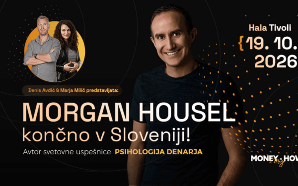 MORGAN HAUSEL KONČNO V SLOVENIJI!