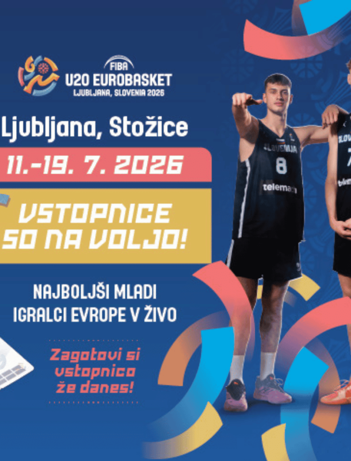 SLOVENIJA : ČEŠKA, FIBA U20 EuroBasket 2026
