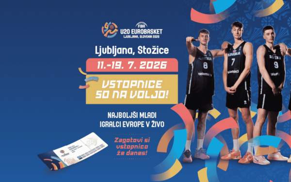 SLOVENIJA : ČEŠKA, FIBA U20 EuroBasket 2026