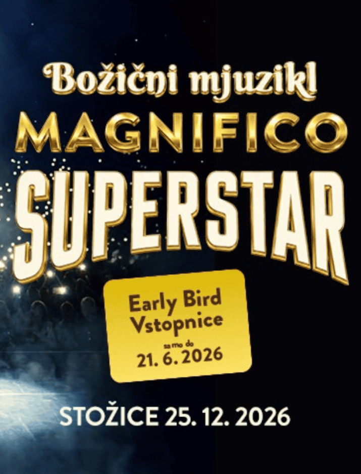 Božični mjuzikl Magnifico Superstar