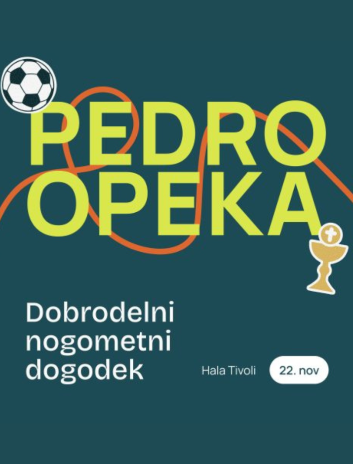 PEDRO OPEKA - DOBRODELNI NOGOMETNI DOGODEK V HALI TIVOLI