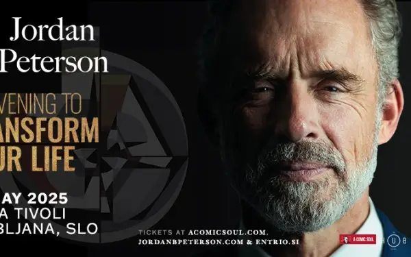 DR. JORDAN B. PETERSON: An Evening to Transform Your Life (PRESTAVLJENO)